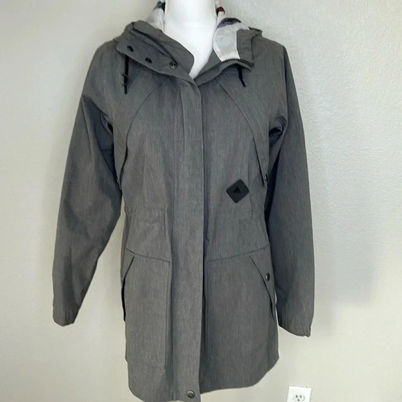Burton dry ride gray sukabumi snow board jacket womens size S - Picture 1 of 13